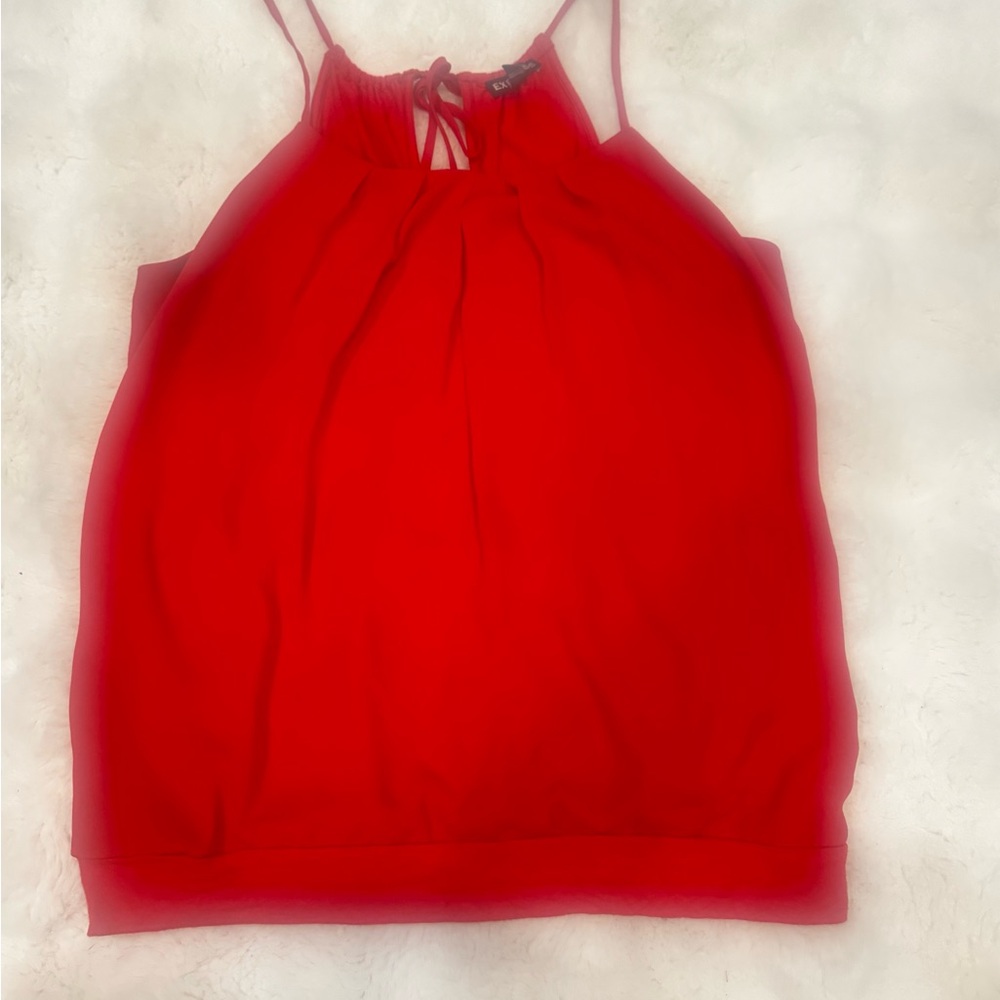 Express Vibrant Red Camisole Top